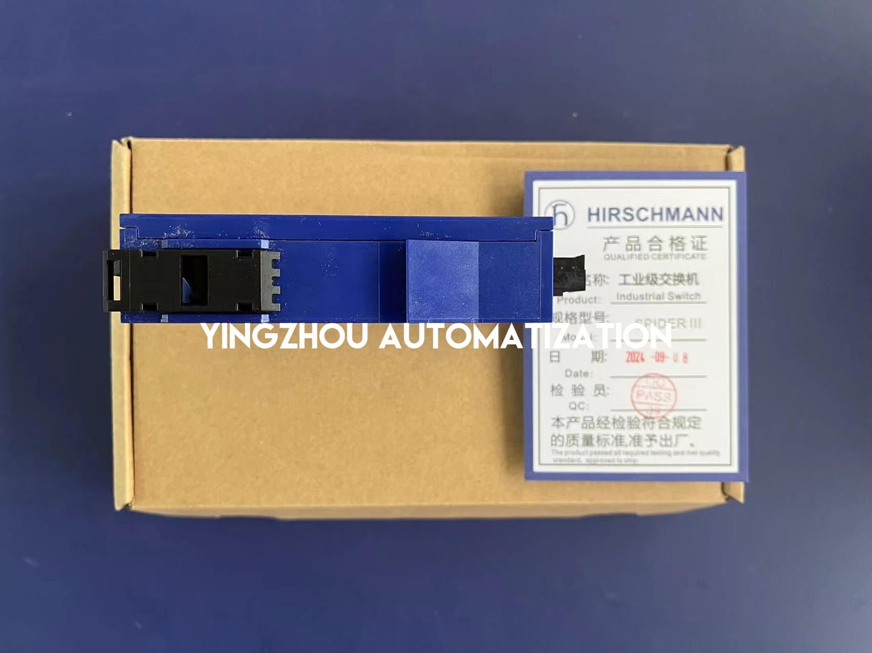 Hirschmann SPIDER-SL-20-04T1M29999SZ9HHHH - Unmanaged Industrial Switch, 4x RJ45, 1x Multimode ST-vezhoo