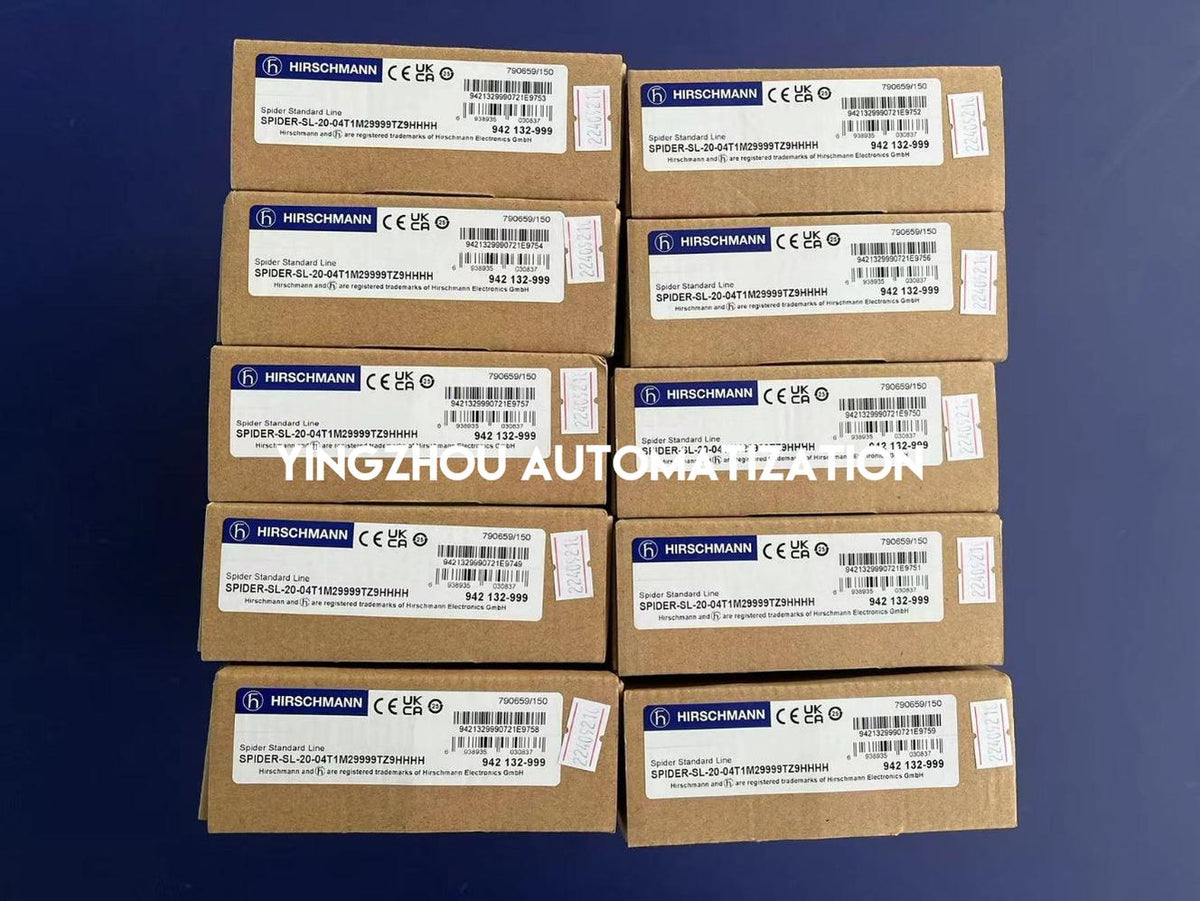 Hirschmann SPIDER-SL-20-04T1M29999SZ9HHHH - Unmanaged Industrial Switch, 4x RJ45, 1x Multimode ST-vezhoo