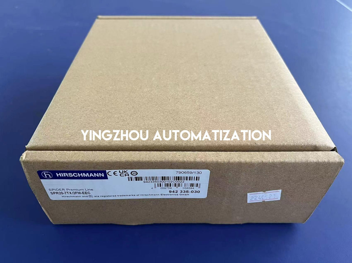 Hirschmann SPR20-7TX2FM-EEC Industrial Switch - 7x RJ45, 2x Multimode Fiber, EEC Rated-vezhoo