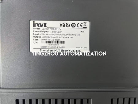 INVT GD200A-7R5G/011P-4 VFD - 7.5kW/11kW, 3-Phase 380V, Vector Control-vezhoo