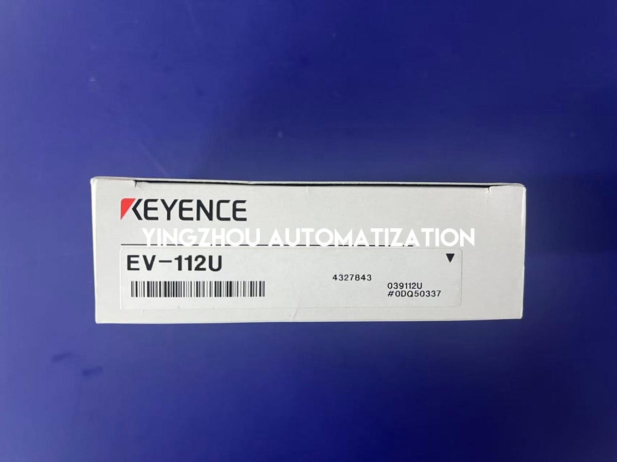 Keyence EV-112U Inductive Proximity Sensor - M12, Unshielded, 8mm Detection, 2m Cable-vezhoo