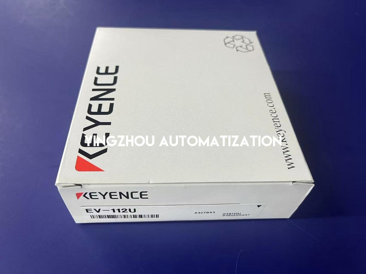 Keyence EV-112U Inductive Proximity Sensor - M12, Unshielded, 8mm Detection, 2m Cable-vezhoo