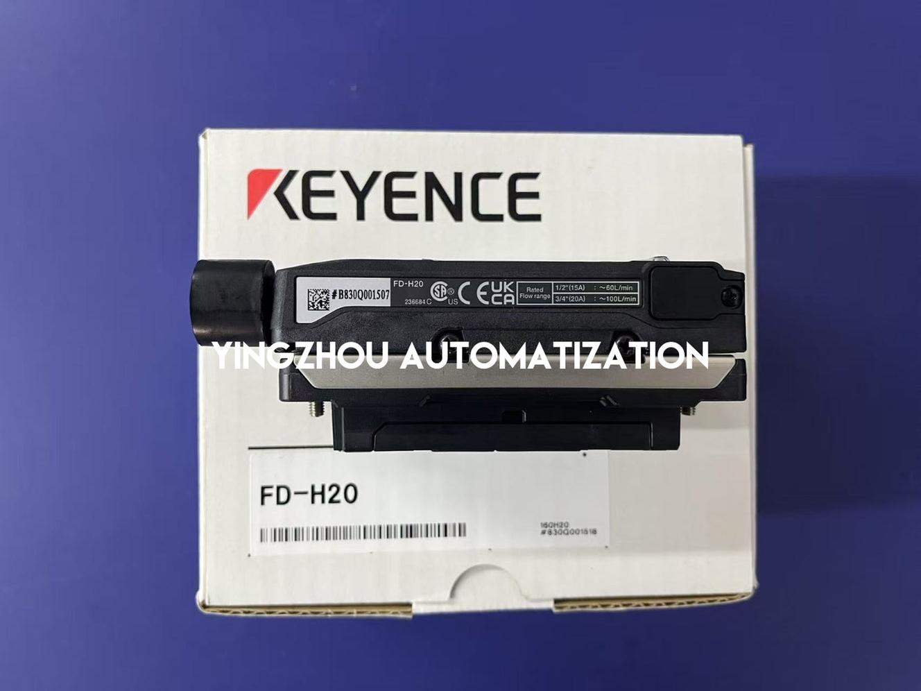 Keyence FD-H20 High-Temperature Fiber Optic Liquid Level Sensor - 200°C Rated-vezhoo