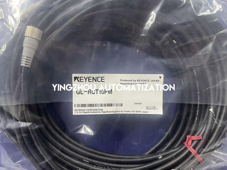 Keyence GL-RCT10PM Safety Light Curtain Extension Cable | 10m | M14 Female to M14 Male-vezhoo