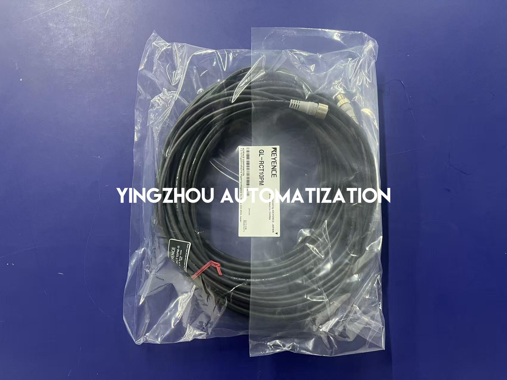 Keyence GL-RCT10PM Safety Light Curtain Extension Cable | 10m | M14 Female to M14 Male-vezhoo