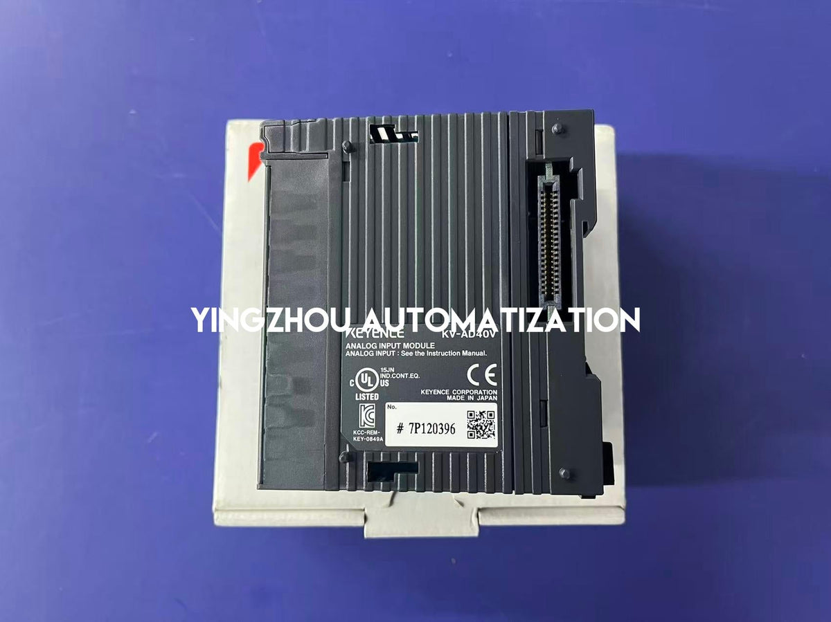 Keyence KV-AD40V Analog Input Expansion Module - 4 Channels, High-Speed, KV Series-vezhoo