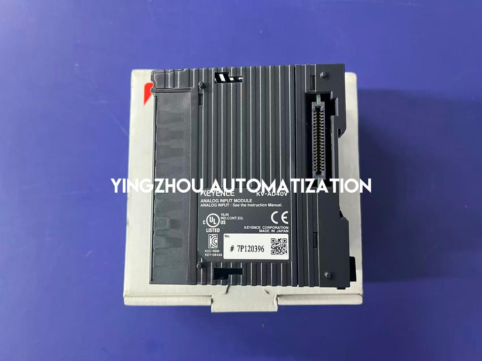 Keyence KV-AD40V Analog Input Expansion Module - 4 Channels, High-Speed, KV Series-vezhoo