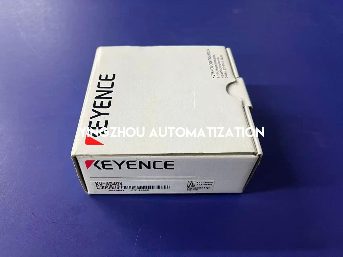Keyence KV-AD40V Analog Input Expansion Module - 4 Channels, High-Speed, KV Series-vezhoo