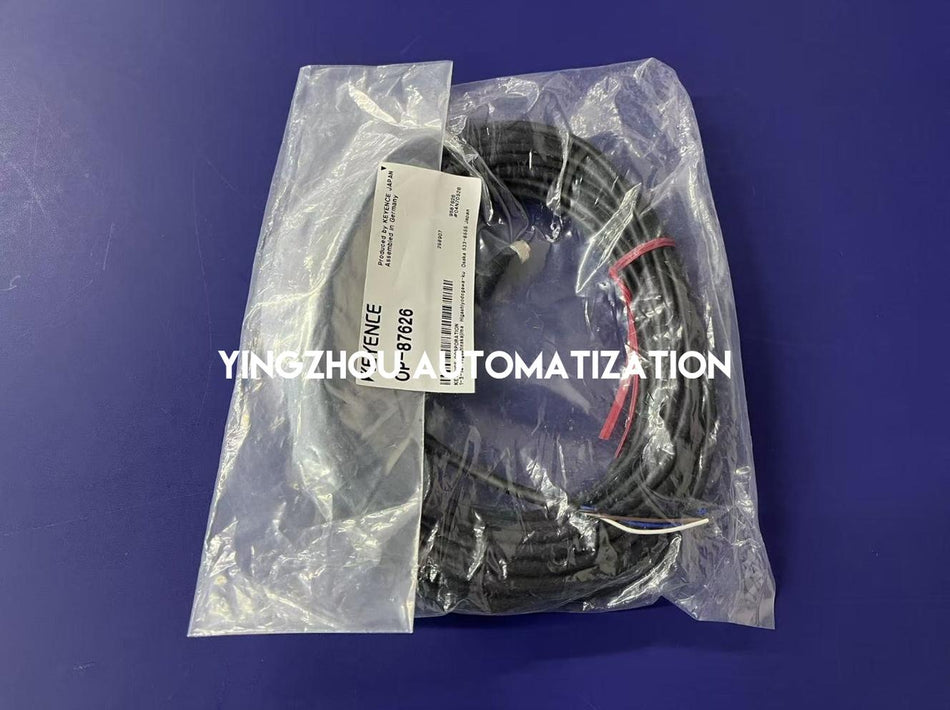 Keyence OP-87626 M12 Connector Cable - 4-pin Straight, 2m PVC Cable-vezhoo