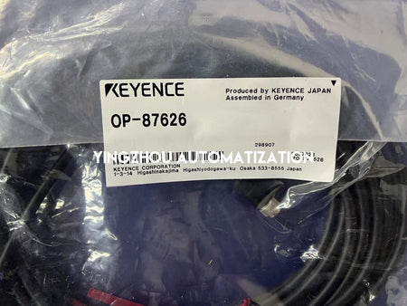 Keyence OP-87626 M12 Connector Cable - 4-pin Straight, 2m PVC Cable-vezhoo