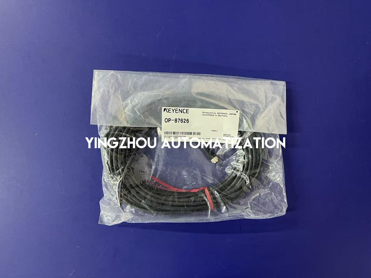 Keyence OP-87626 M12 Connector Cable - 4-pin Straight, 2m PVC Cable-vezhoo