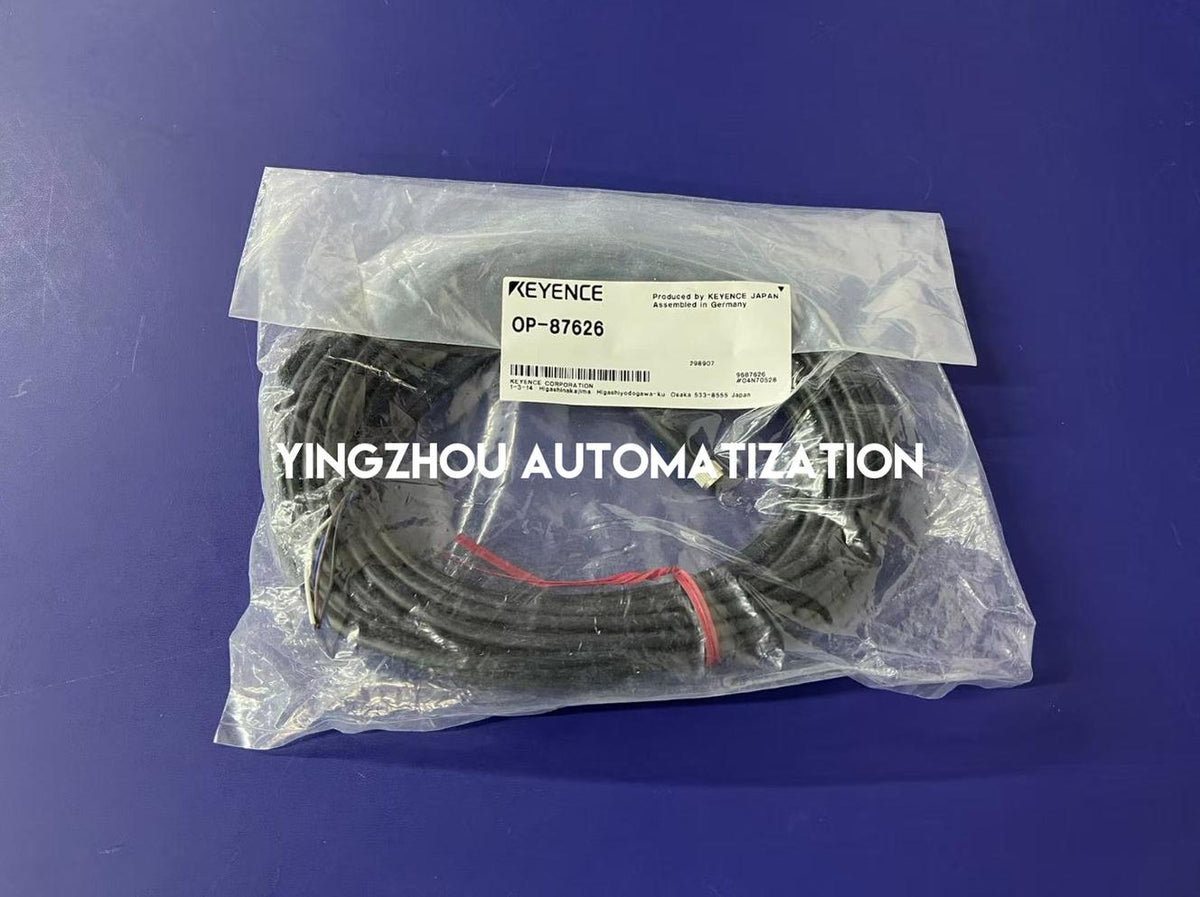 Keyence OP-87626 M12 Connector Cable - 4-pin Straight, 2m PVC Cable-vezhoo