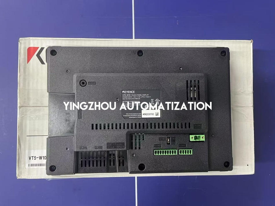 Keyence VT5-W10 10.1" Wide TFT Color HMI - High Resolution, Multi-Touch, 24VDC-vezhoo
