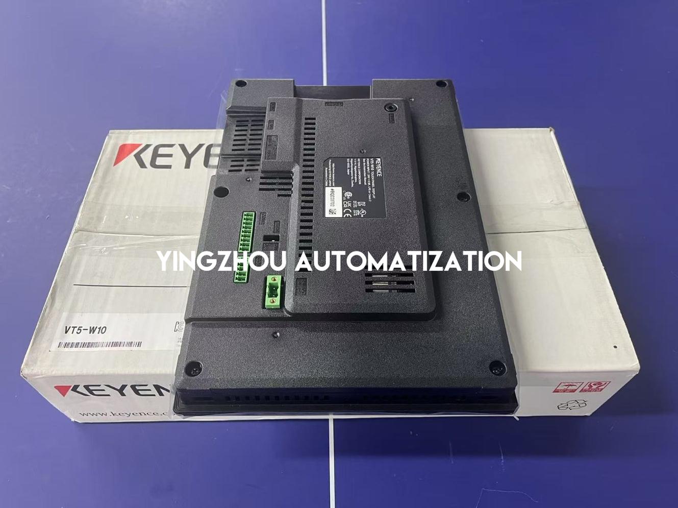 Keyence VT5-W10 10.1" Wide TFT Color HMI - High Resolution, Multi-Touch, 24VDC-vezhoo
