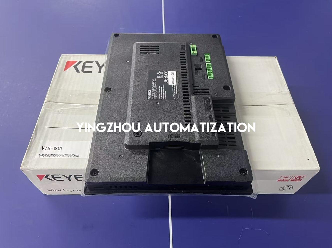Keyence VT5-W10 10.1" Wide TFT Color HMI - High Resolution, Multi-Touch, 24VDC-vezhoo