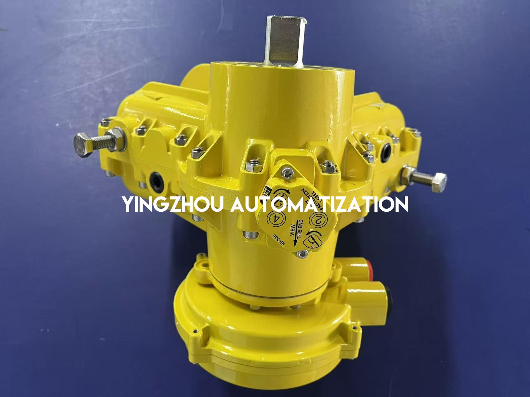 Kinetrol 12B-104U002000 Model 12 Double Acting Rotary Vane Pneumatic Actuator, Size 12-vezhoo