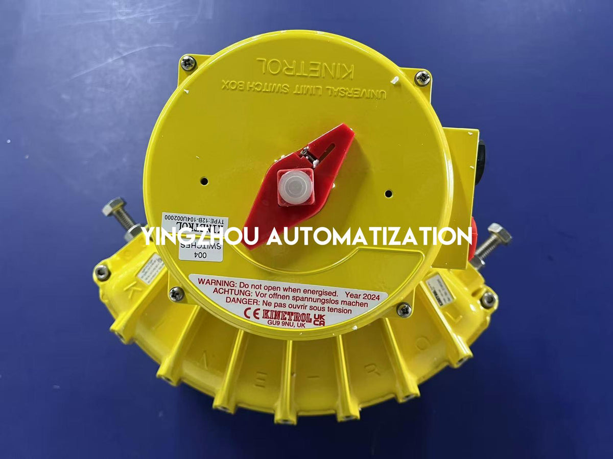 Kinetrol 12B-104U002000 Model 12 Double Acting Rotary Vane Pneumatic Actuator, Size 12-vezhoo