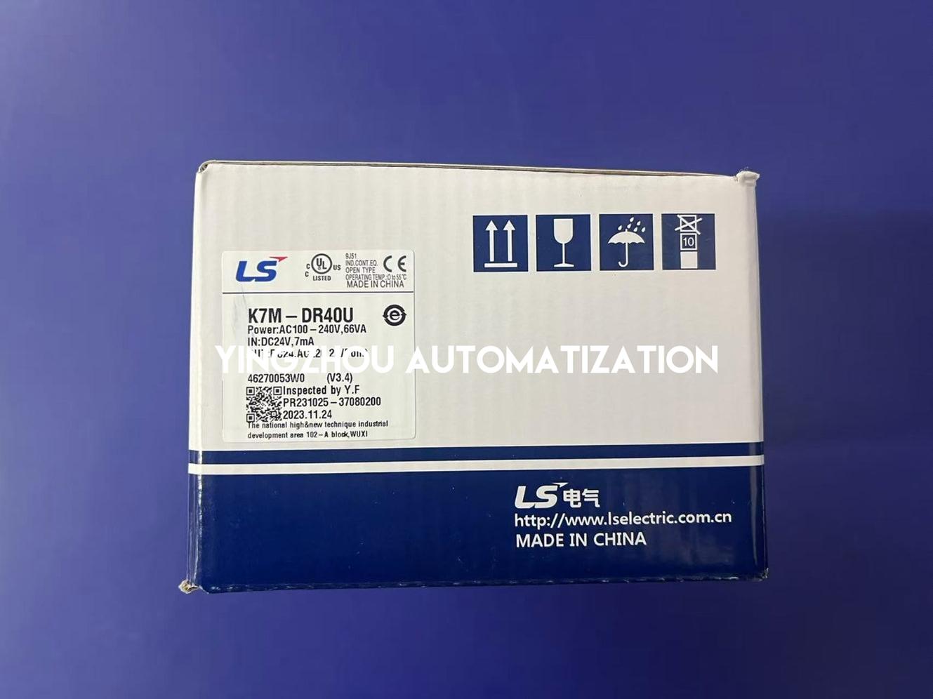 LS ELECTRIC Master-K PLC | K120S Ultimate Series | 24DI/16DO Relay Output | K7M-DR40U MPU | Brand New Original-vezhoo