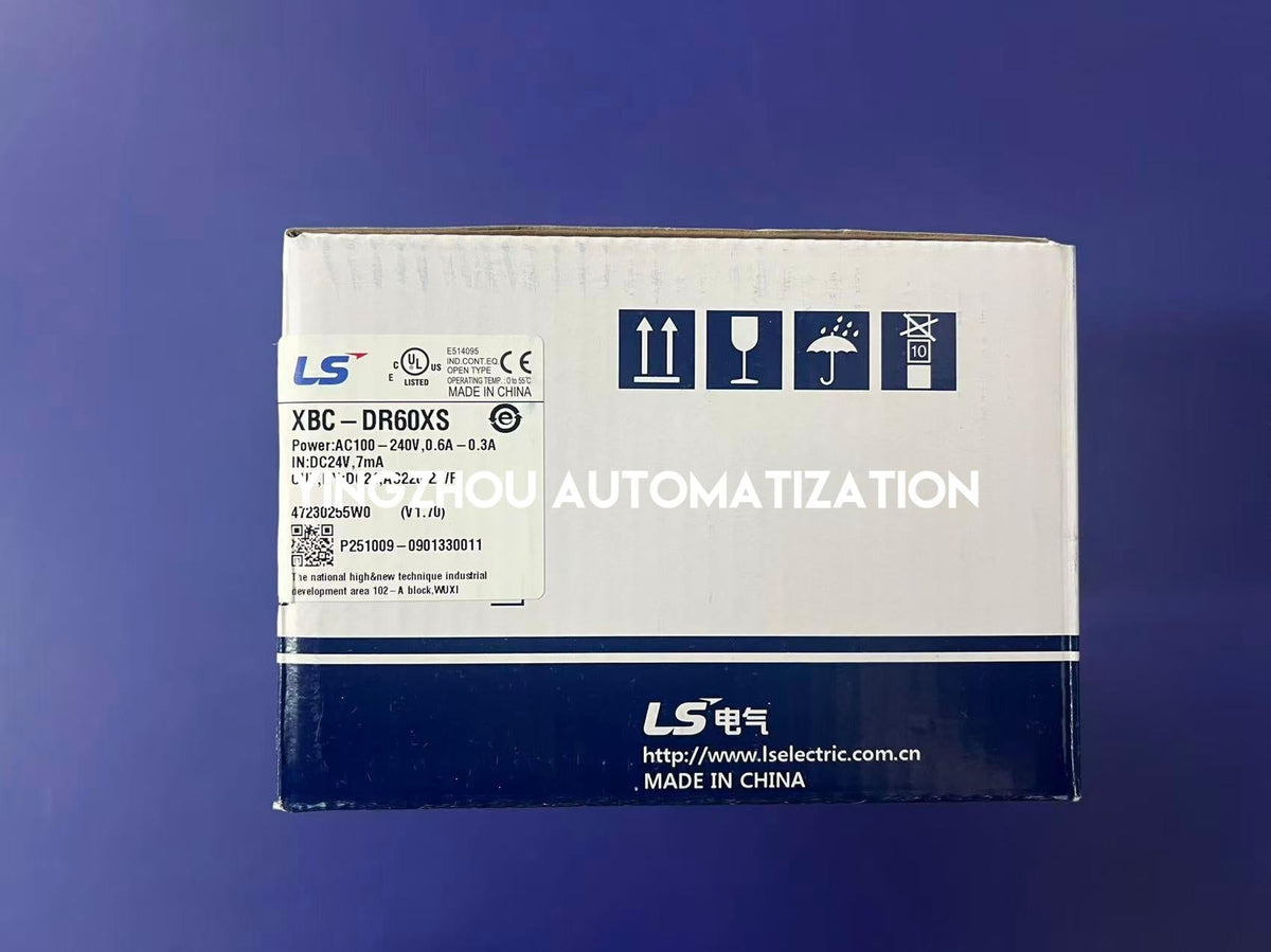 LS ELECTRIC XBC-DR60XS PLC | XGT Series High-Performance MPU | 36DI/24DO Relay Output | 100-240VAC Power | Brand New Original-vezhoo