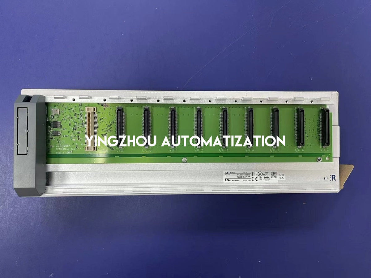 LS ELECTRIC XGB-M08A Main Base | XGT Series PLC Backplane | 8-Slot Module Rack | Brand New Original-vezhoo