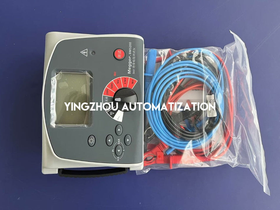 Megger BM5200 Digital/Analog 5 kV Insulation Resistance Tester - 1 TΩ Range-vezhoo
