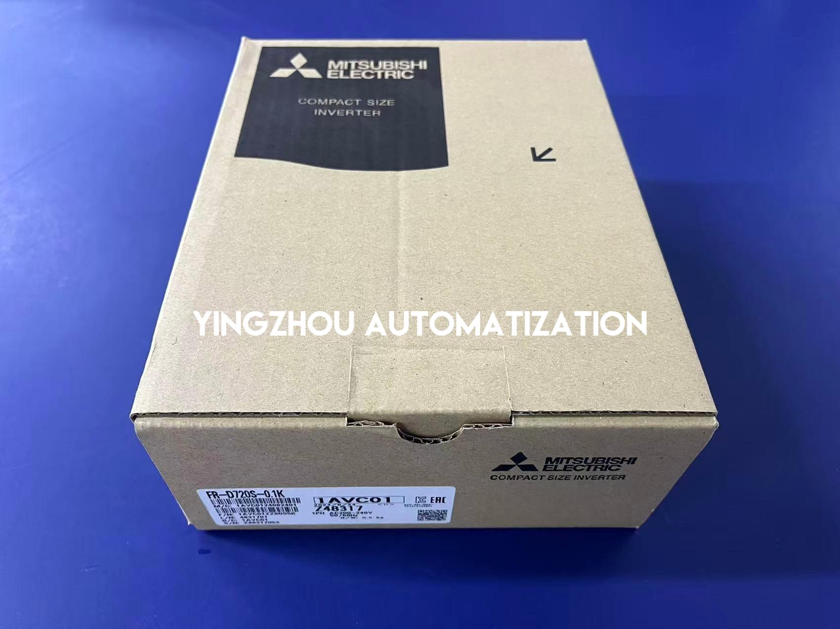 Mitsubishi FR-D720S-0.1K VFD Inverter | Single Phase 220V | 0.1kW 0.125HP | Ultra-Compact Micro Drive | Brand New Original-vezhoo