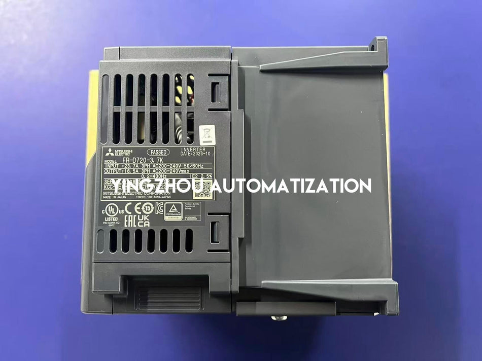 Mitsubishi FR-D720-3.7K VFD Inverter | 3-Phase 220V | 3.7kW 5HP | High Torque Compact Drive | Brand New Original Genuine-vezhoo