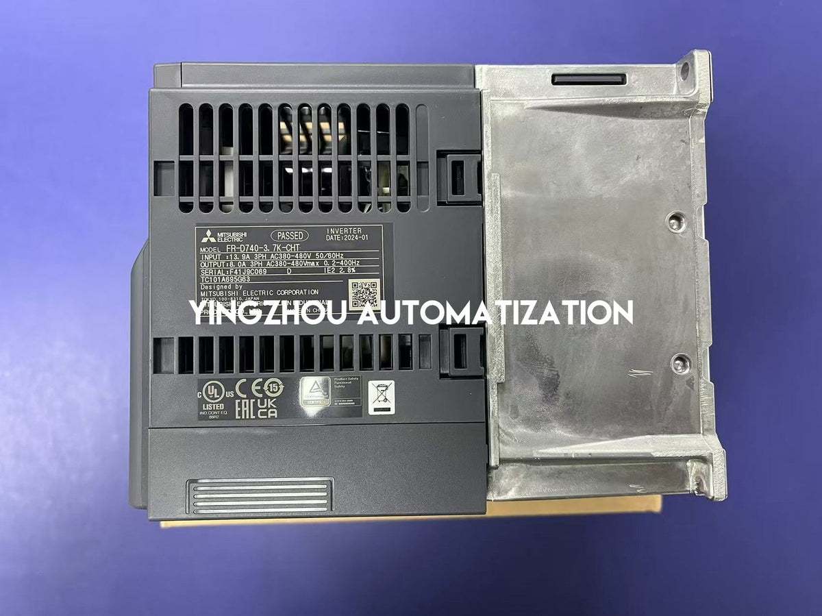 Mitsubishi FR-D740-3.7K-CHT VFD | 3.7kW (5HP) 3-Phase 400V Inverter | FR-D700 Series High-Torque Drive | Brand New Original-vezhoo