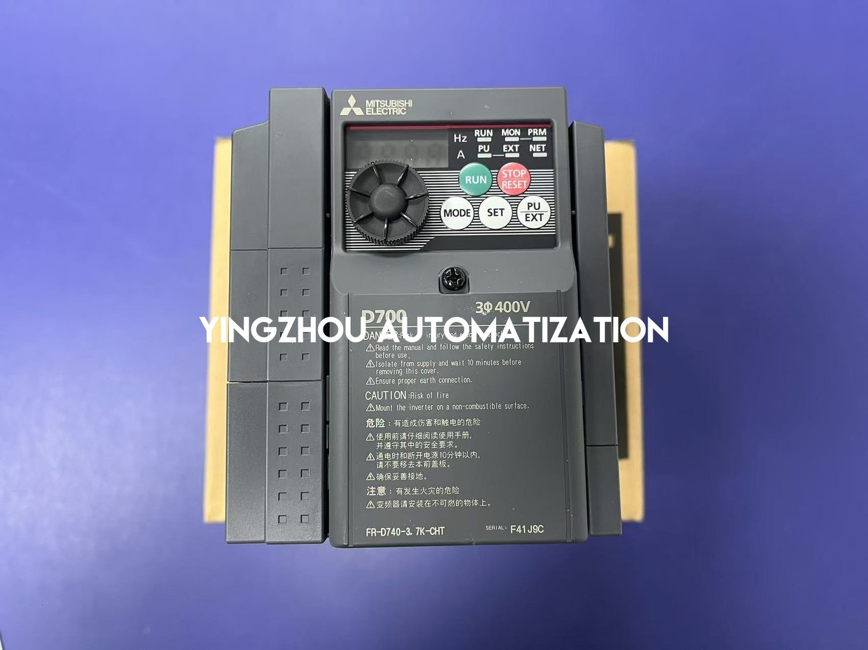 Mitsubishi FR-D740-3.7K-CHT VFD | 3.7kW (5HP) 3-Phase 400V Inverter | FR-D700 Series High-Torque Drive | Brand New Original-vezhoo