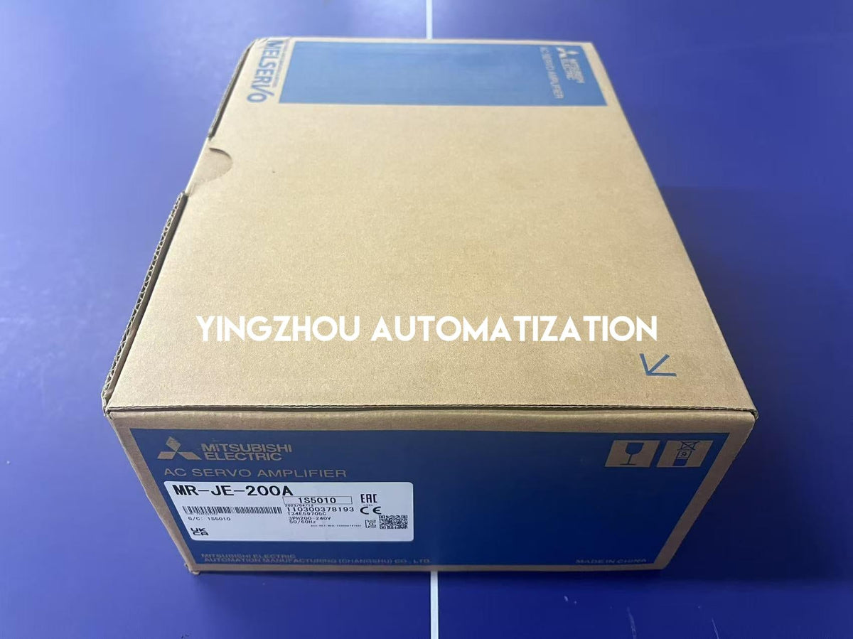 Mitsubishi MR-JE-200A Servo Drive | 2.0kW 3-Phase 200V | Pulse Train Interface | MELSERVO-JE Series | Brand New Original Genuine-vezhoo