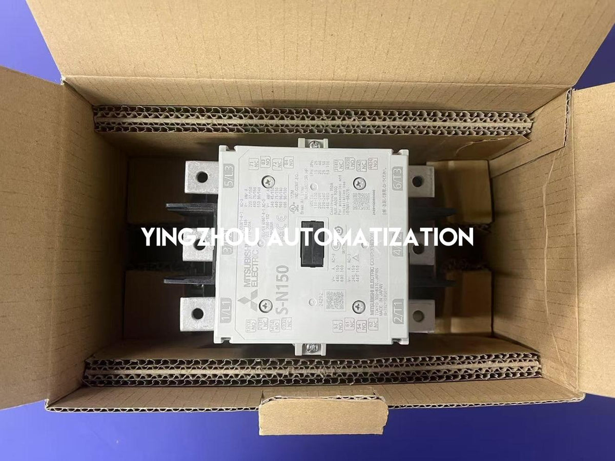 Mitsubishi S-N150 AC Magnetic Contactor | 150A Rated Current | AC200V Coil | 3-Pole Motor Starter | Brand New Original Genuine-vezhoo