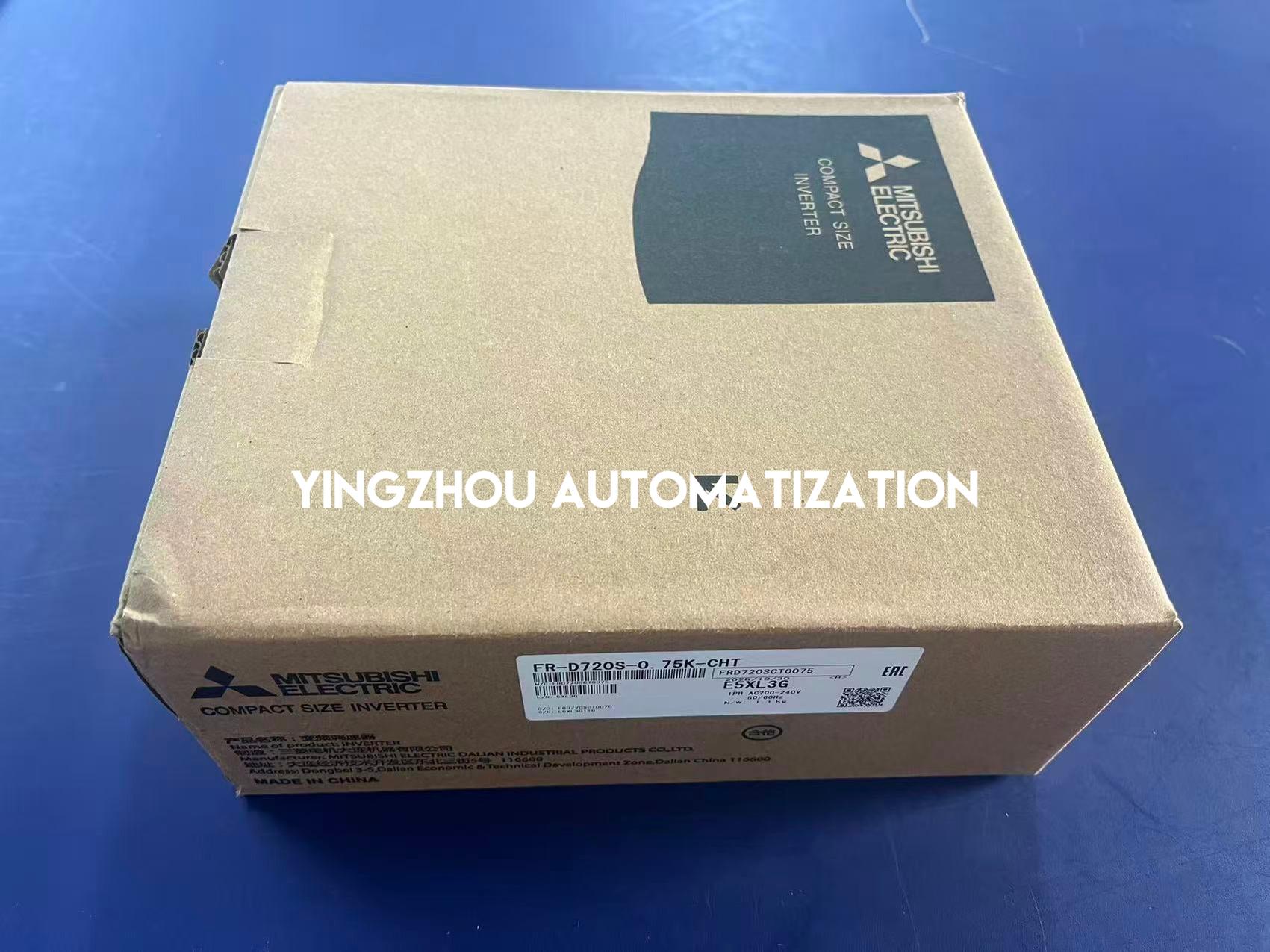 Mitsubishi FR-D720S-0.75K-CHT VFD Inverter | Single Phase 220V | 0.75kW 1HP | High Torque Compact Drive | Brand New Original-vezhoo