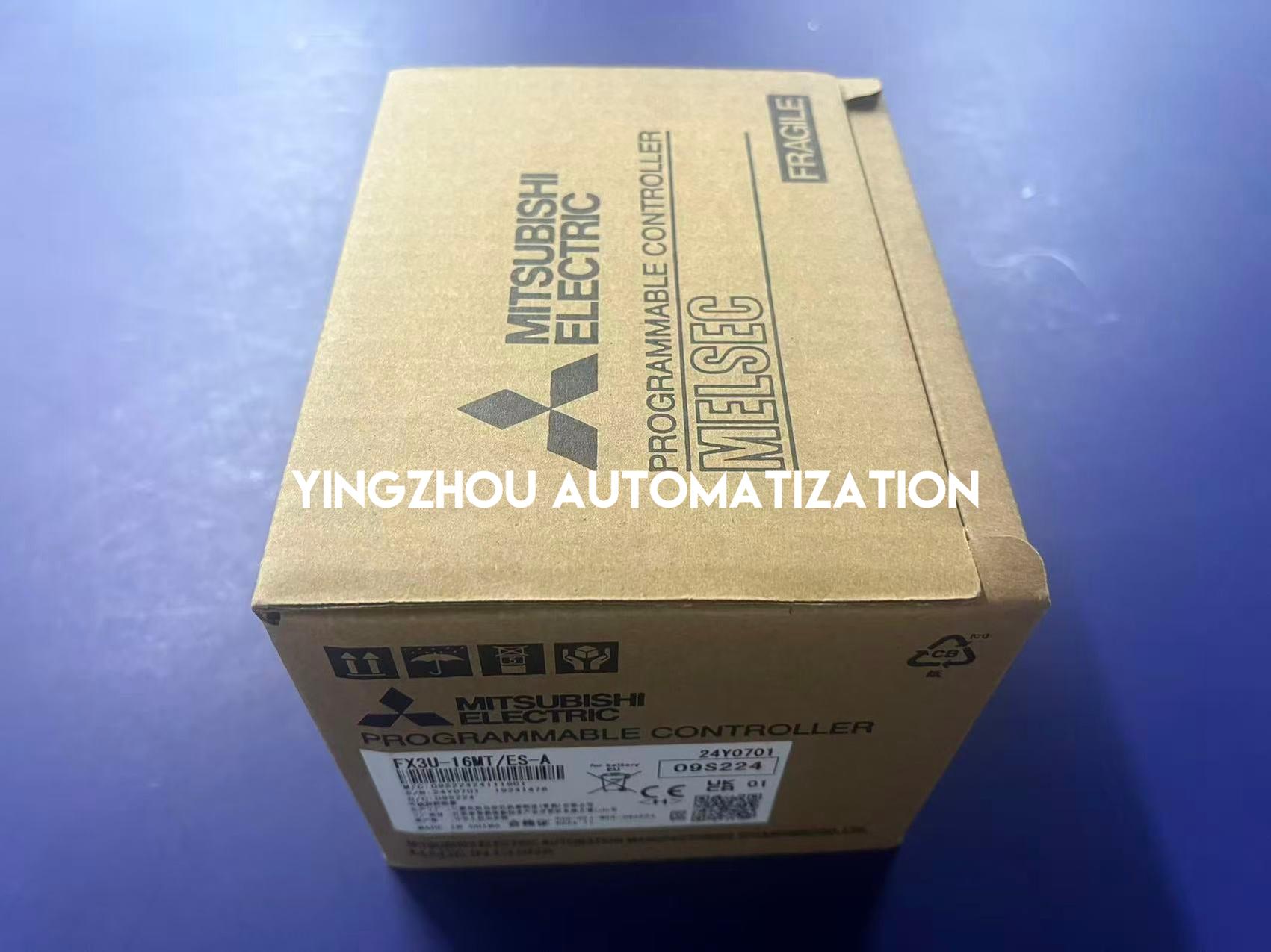 Mitsubishi FX3U-16MT/ES-A PLC Base Unit | 16 I/O (8 DI, 8 DO Transistor) | 100-240VAC Power | Brand New Original Genuine-vezhoo