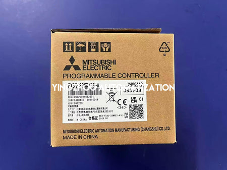 Mitsubishi FX3U-32MR/ES-A PLC Base Unit | 32 I/O (16 DI, 16 DO Relay) | 100-240VAC Power | Brand New Original Genuine-vezhoo