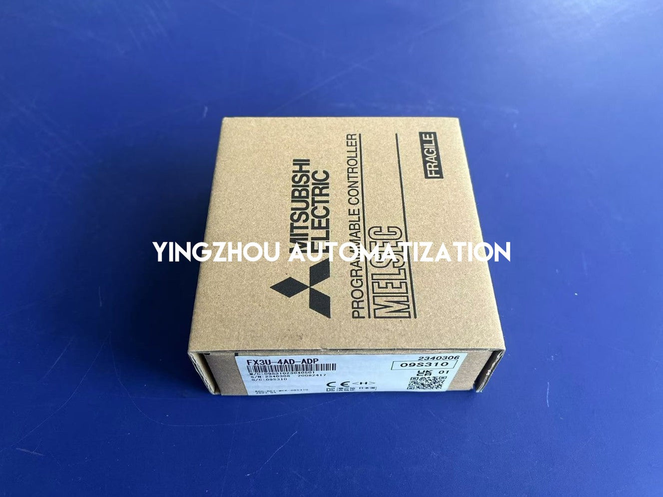 Mitsubishi FX3U-4AD-ADP PLC Adapter | 4-Channel Analog Input | 0-10V 4-20mA Expansion | Brand New Original Genuine-vezhoo