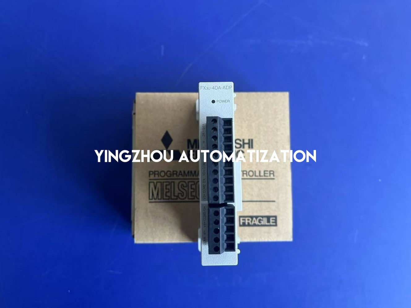 Mitsubishi Electric FX3U-4DA-ADP Analog Output Adapter | 4-Channel Voltage/Current | FX3U Series Expansion | Brand New Original Genuine-vezhoo