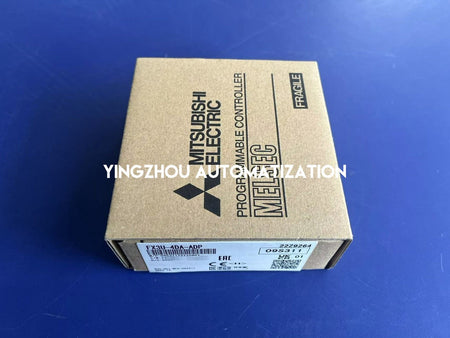 Mitsubishi Electric FX3U-4DA-ADP Analog Output Adapter | 4-Channel Voltage/Current | FX3U Series Expansion | Brand New Original Genuine-vezhoo