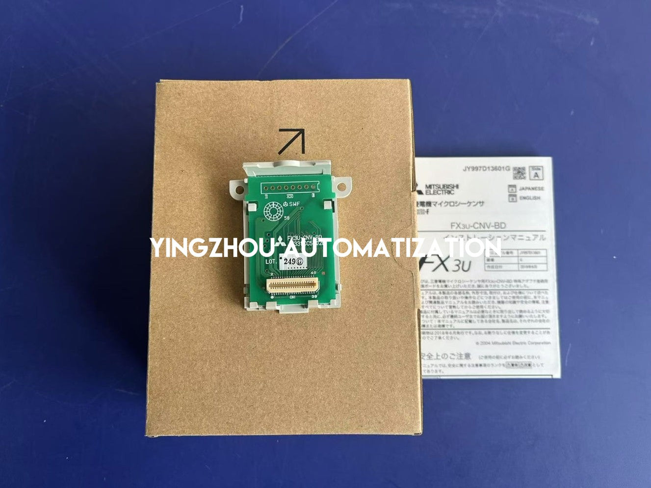 Mitsubishi FX3U-CNV-BD PLC Expansion Board | Adapter Conversion Board | For FX3U Series Main Unit | Brand New Original Genuine-vezhoo