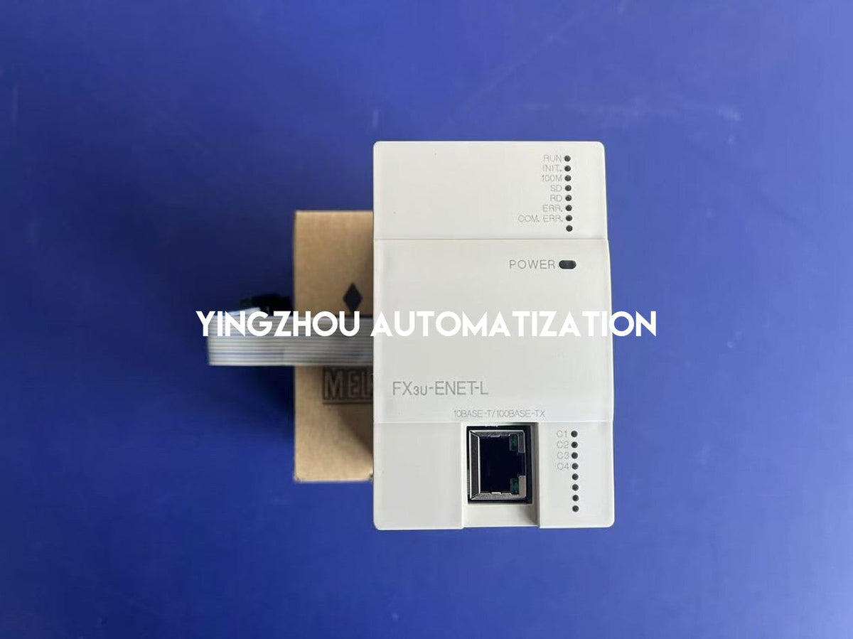 Mitsubishi FX3U-ENET-L Ethernet Communication Module | For MELSEC FX3U Series PLC | MC Protocol Support | Brand New Original Genuine-vezhoo