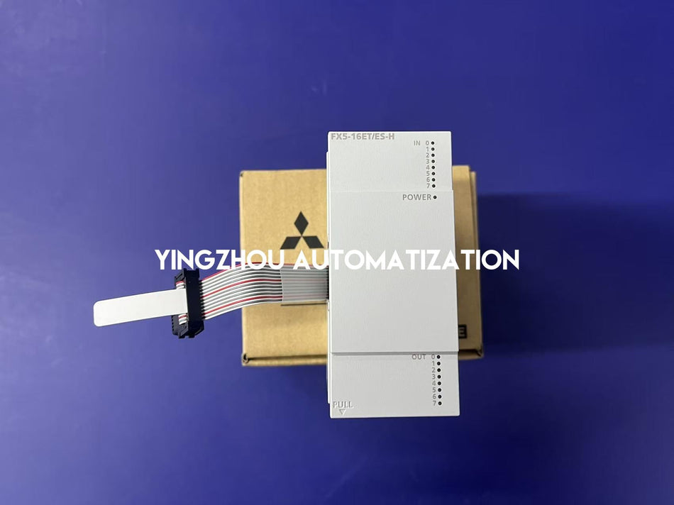 Mitsubishi FX5-16ET/ES-H iQ-F Series PLC Extension | 16 I/O (8DI, 8DO Transistor) | High-Speed Pulse I/O Module | Brand New Original-vezhoo