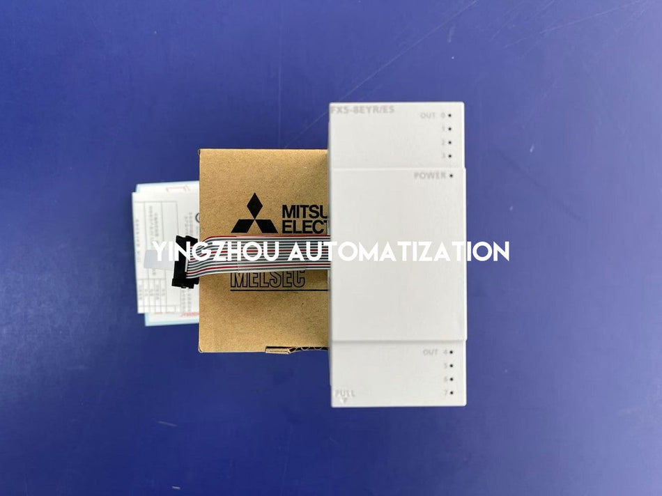 Mitsubishi FX5-8EYR/ES Extension Module | iQ-F Series Relay Output Block | 8-Point Relay (2A/Point) | Brand New Original Genuine-vezhoo
