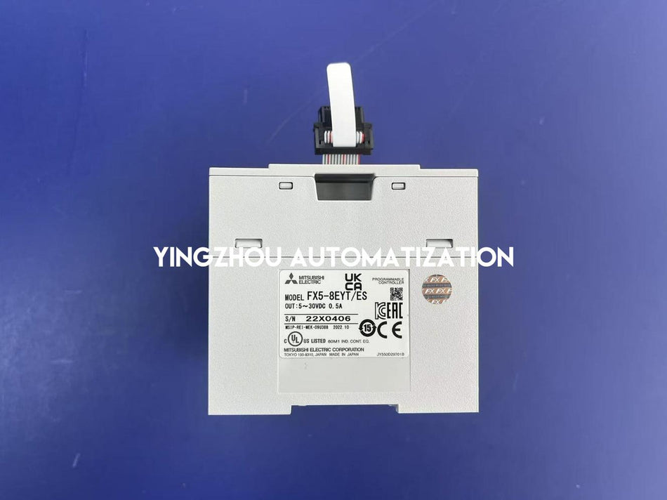 Mitsubishi FX5-8EYT/ES PLC Extension Module | 8-Point Transistor Output (Sink) | MELSEC iQ-F Series | Brand New Original Genuine-vezhoo