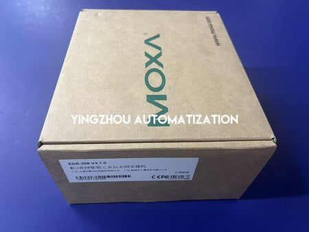 Moxa EDS-308 Industrial Unmanaged Ethernet Switch - 8 Ports, 10/100BaseT(X)-vezhoo