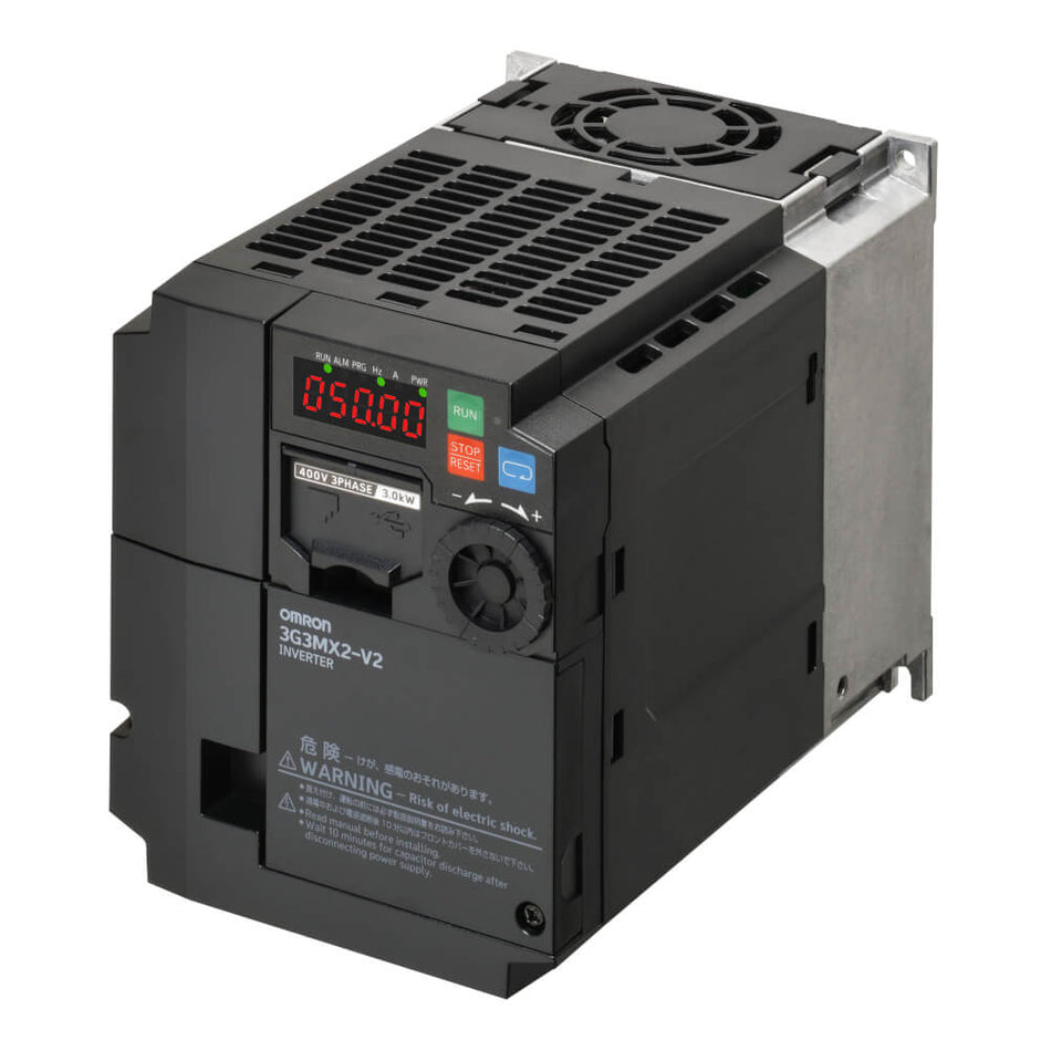 Omron 3G3MX2-A4004-V2 MX2 Series VFD | 0.4kW (0.5HP), 3-Phase 400V, High Torque-vezhoo
