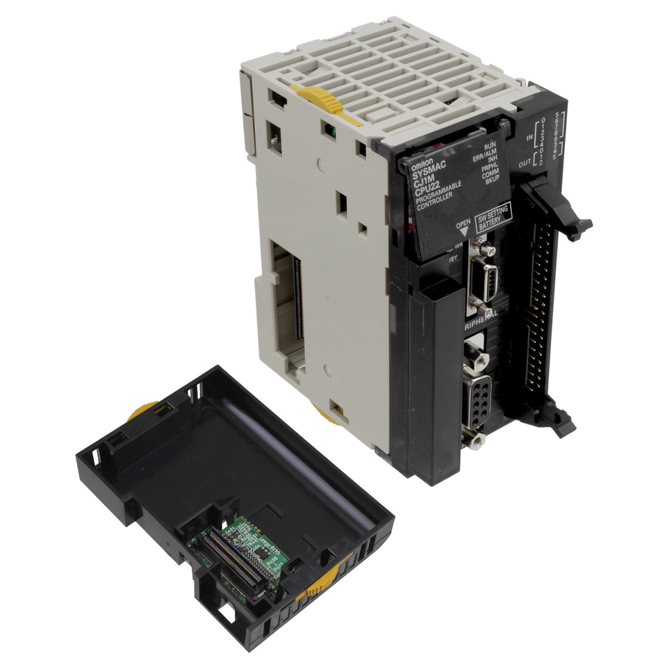 Omron CJ1M-CPU22 Sysmac PLC | 20K Steps, Built-in I/O, Pulse Output, for CJ1 Series-vezhoo