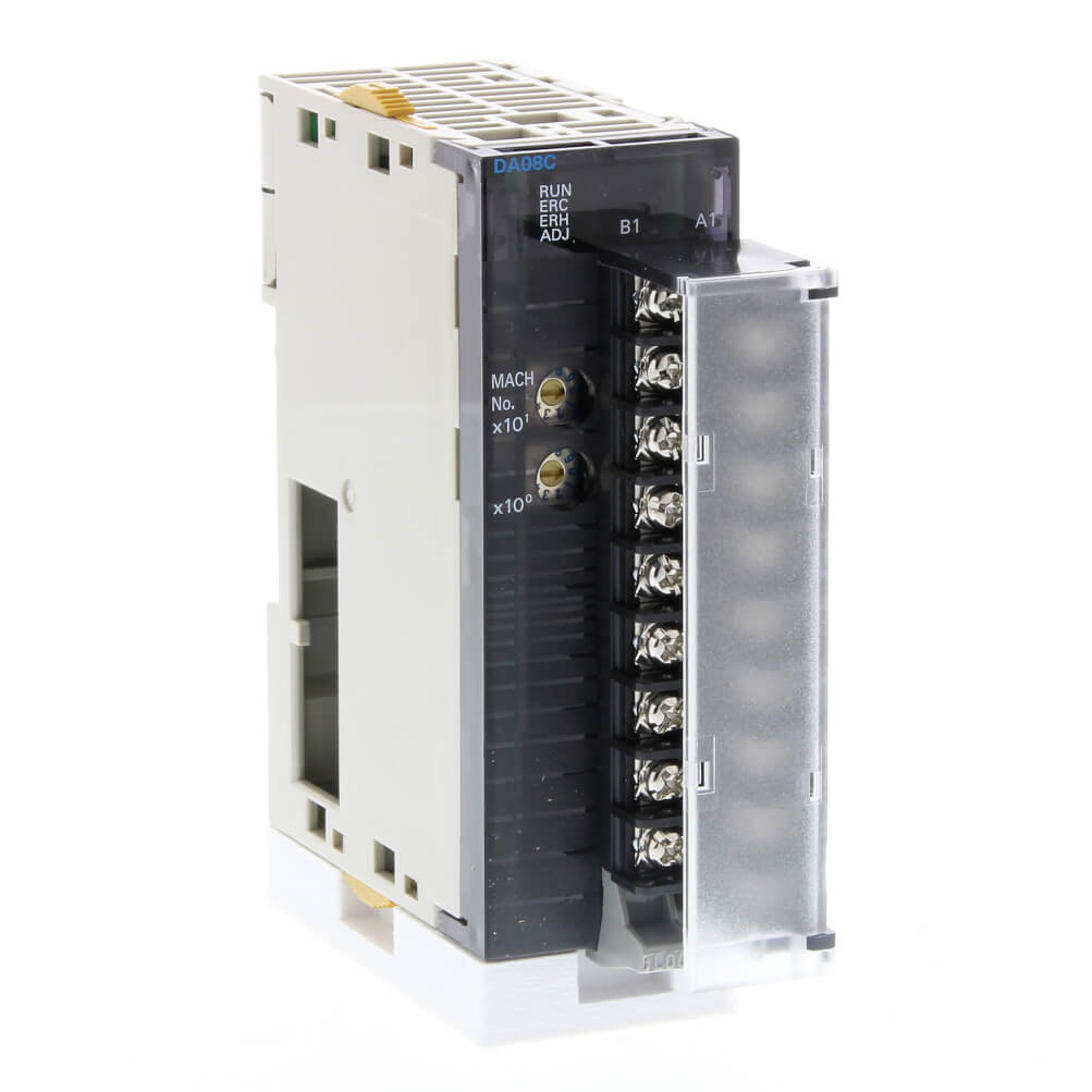 Omron CJ1W-DA08C Sysmac PLC Analog Output Unit | 8-Channel, 4-20mA Current Output-vezhoo