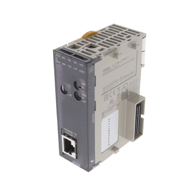 Omron CJ1W-ETN21 Sysmac PLC Ethernet Unit | 100Mbps, FINS/TCP, FINS/UDP, CJ-Series-vezhoo