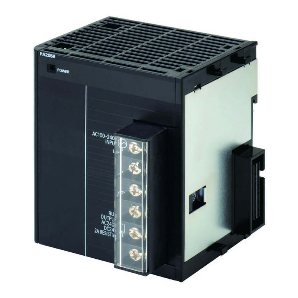 Omron CJ1W-PA205R Sysmac PLC Power Supply Unit | 100-240V AC Input, 25W with Run Output-vezhoo