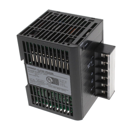 Omron CJ1W-PD025 Sysmac PLC Power Supply Unit | 24V DC Input, 25W Output (5A at 5V DC)-vezhoo