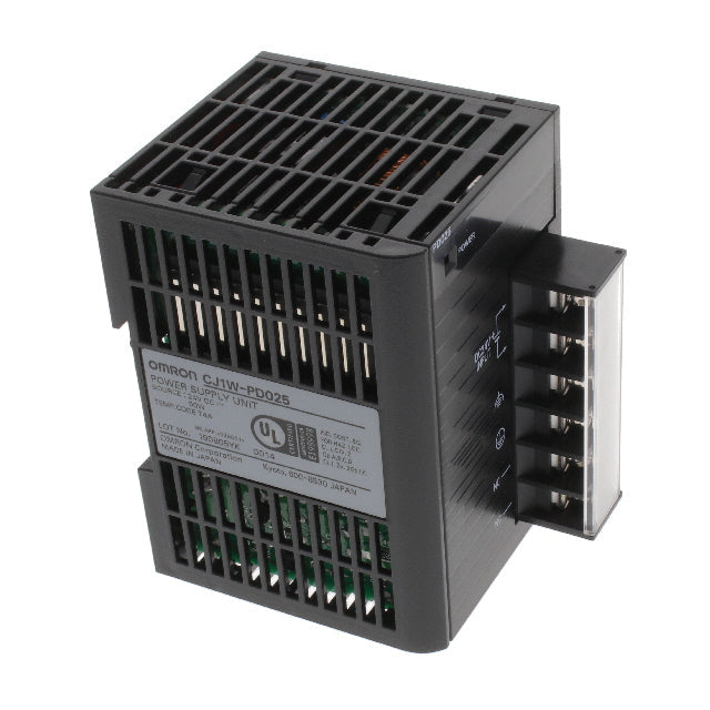 Omron CJ1W-PD025 Sysmac PLC Power Supply Unit | 24V DC Input, 25W Output (5A at 5V DC)-vezhoo
